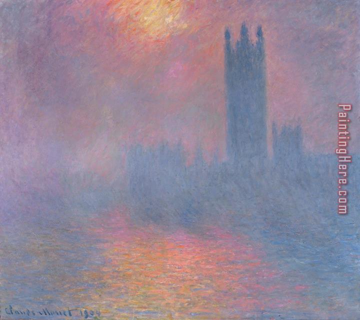 Claude Monet The Houses of Parliament London